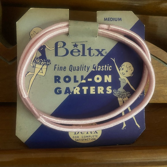Vintage‎ Pink Garters - Picture 1 of 1